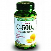 Nature's Bounty (Нэйчес Баунти) Витамин С 500мг плюс Эхинацея, таблетки 100 шт БАД, Nature,s Bounty,Inc