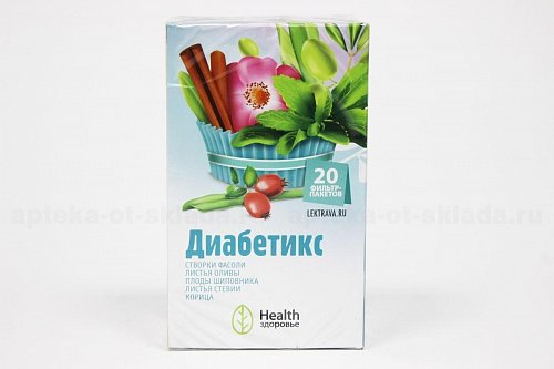 Диабетикс, фильтр-пакеты 2г, 20 шт БАД