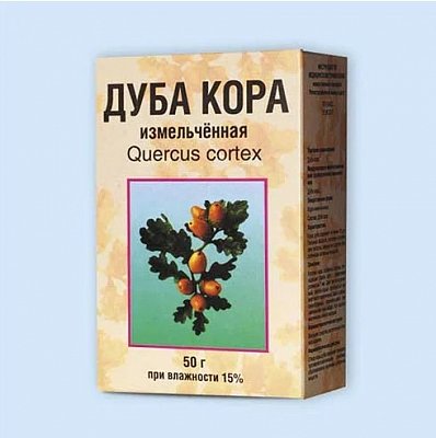 Дуба кора, пачка 50г