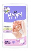 Bella Baby Happy (Белла) подгузники для недоношенных детей размер микро 600-1200г, 30 шт, Торунский завод перевязочных материалов