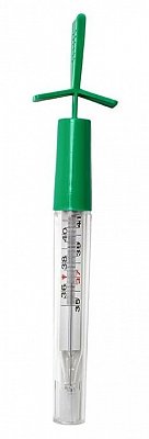 Термометр медицинский стеклянный без ртути Импекс-Мед для легкого встряхивания №1