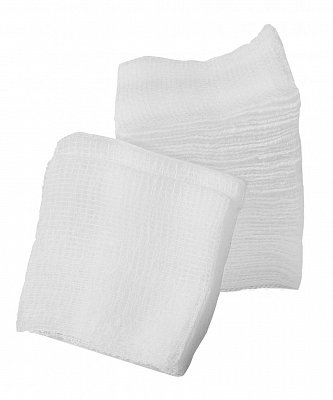 Салфетки нестериальные марлевые Ньюфарм 8-ми слойные 10х10см, 50шт