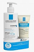 La Roche-Posay (Ля Рош Позе) Липикар набор: бальзам тройного действия AP+М, 400 мл+ масло для душа AP+ смягчающее, 100мл, ЛОреаль