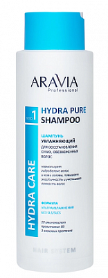 Aravia (Аравиа) шампунь увлажняющий для сухих и обезвоженных волос, 400мл