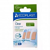 Ecoplast Clear набор полимерных пластырей, 16 шт, НордеПласт, ООО