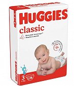 Huggies (Хаггис) подгузники Классик 3, 4-9кг 78 шт, Кимберли Кларк