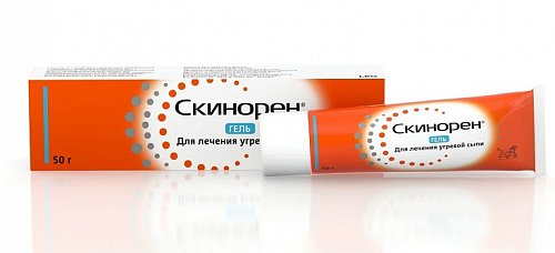 Скинорен, гель для наружного применения 15%, 50г
