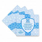 Асептика салфетки спиртовые 60х100мм, 30 шт, Асептика ООО