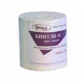 Бинт липкий Бинтли-М мягкий 10см х15м, Пальма