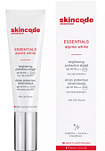 Скинкод Альпин Вайт (Skincode Alpine White) крем для лица защитный осветляющий 30мл SPF50+, Скинкод