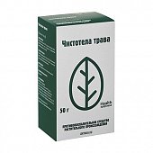 Чистотела трава, пачка 50г, Здоровье (г.Москва)