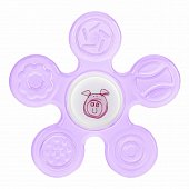 Курносики прорезыватель-спинер с водой Хрюшка 1 шт (23098), Зенит Инфант Продактс Ко Лтд