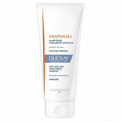 Дюкрэ Анафаз+ (Ducray Anaphase+) шампунь для ухода за ослабленными выпадающими волосами 200мл