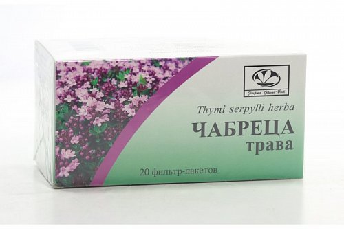 Чабреца трава, фильтр-пакеты 1,5г, 20 шт