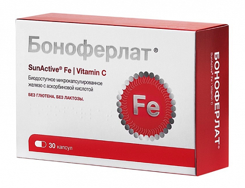 Боноферлат, капсулы 30шт БАД