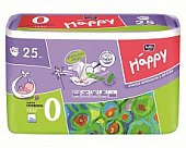 Bella Baby Happy (Белла) подгузники 0 НьюБорн до 2-х кг 25 шт, Торунский завод перевязочных материалов