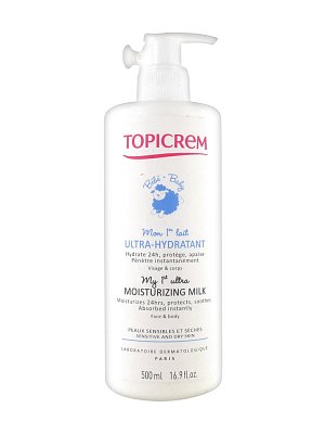 Topicrem (Топикрем) Мое 1-е молочко для тела ультра-увлажняющее 500 мл