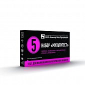 Мультитест набор тест-полосок для иммунохроматографического анализа для выявления 5 наркотика в моче кассета М6, Фактор-мед ООО (г.Москва)