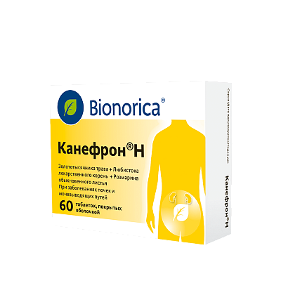 Канефрон Н, таблетки, покрытые оболочкой, 60 шт
