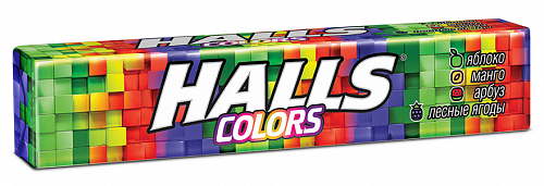 Halls (Холлс) леденцы ассорти 25г, 9 шт