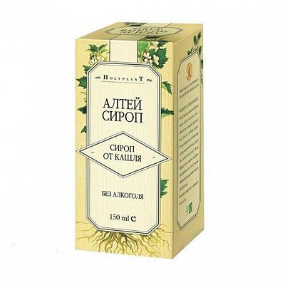 Алтей, сироп от кашля, флакон 150мл