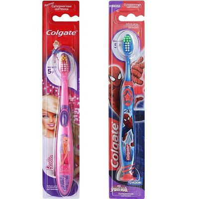 Колгейт (Colgate) Зубная щетка Smiles детская от 5 лет, 1 шт