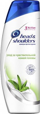 Head & Shoulders (Хэд энд Шолдэрс) шампунь против перхоти для чувствительной кожи головы, 400 мл