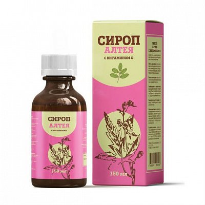 Алтея сироп грудной смягчающий, флакон 150мл БАД
