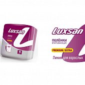 Luxsan (Люксан) пеленки впитывающие Премиум Экстра 60х60см, 10 шт, Интертекс ООО