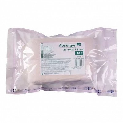 Matopat Absorgyn (Матопат) прокладки послеродовые, 27 х 7,5см 10 шт стерильный пакет