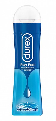 Durex (Дюрекс), гель-смазка Play Feel, 100мл