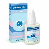 Блефарогель 1, гель для ухода за веками, флакон 15мл, Гельтек