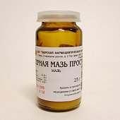 Серная мазь простая, мазь для наружного применения 33,3%, 25г, Тверская фармацевтическая фабрика