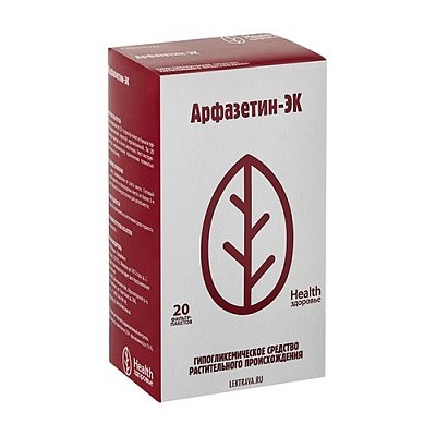 Сбор Арфазетин-ЭК, фильтр-пакеты 2г, 20 шт