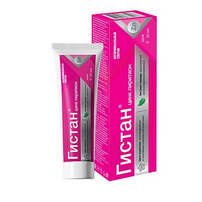 Гистан-Цинк пиритион, крем, 50мл