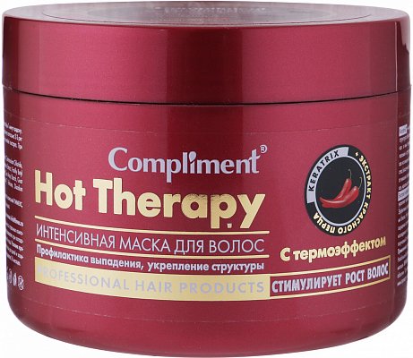 Complimen Hot Therapy (Комплимент) маска для вол интенсивная с термоэффектом, 500мл