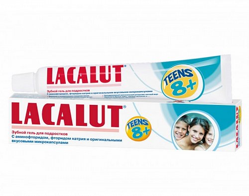 Lacalut (Лакалют) зубной гель для детей Тинс 8+, 50мл