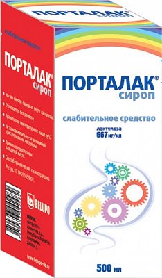 Порталак, сироп 667 мг/мл, флакон 500мл