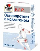 Doppelherz (Доппельгерц) VIP Остеопротект с коллагеном, капсулы, 30 шт БАД, Квайссер Фарма ГмбХ и Ко. КГ