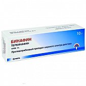 Бинафин, крем для наружного применения 1%, 10г, Шрея Лайф Сайенсиз