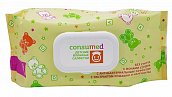 Салфетки влажные Консумед (Consumed) детские с экстрактом ромашки и календулы, 80 шт
