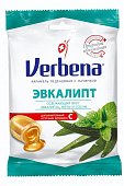 Вербена карамель леденцовая с начинкой Эвкалипт, 60г, I.D.C. Holding