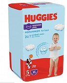 Huggies (Хаггис) подгузники-трусы для мальчиков 5 12-17кг 15шт, Кимберли Кларк