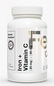 Elentra Nutrition (Элентра Нутришн) Железо+Витамин С, капсулы, 60 шт БАД, Гротекс ООО