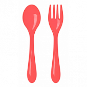 Курносики набор ложечка и вилочка с 4 месяцев, 17435, Крита ООО