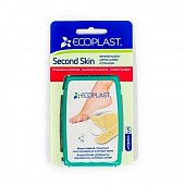 Ecoplast Second skin набор противомозольных пластырей 4,4 х 6,9см, 5 шт, НордеПласт, ООО
