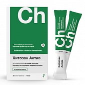 Хитозан Актив, стик-пакет 10мл Манго, 30 шт БАД, Гротекс ООО