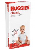 Huggies (Хаггис) подгузники Классик 5 11-25кг 58шт, Кимберли Кларк