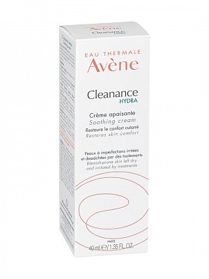 Авен Клинанс Гидра (Avenе Cleanance Hydra) крем для лица успокаивающий 40 мл