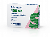 Абактал, таблетки, покрытые пленочной оболочкой 400мг, 10шт, С.К. Сандоз С.Р.Л.